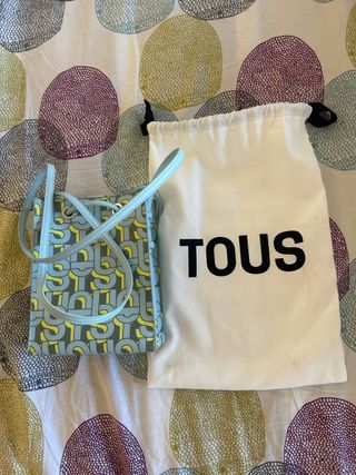 Bolso Tous Original Azul y Amarillo