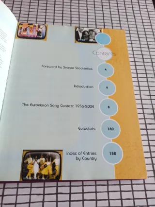 Libro 50 years of the Eurovision Song Contest