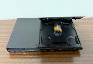 Sony PS2 Slim Console Nera Lucida Completa