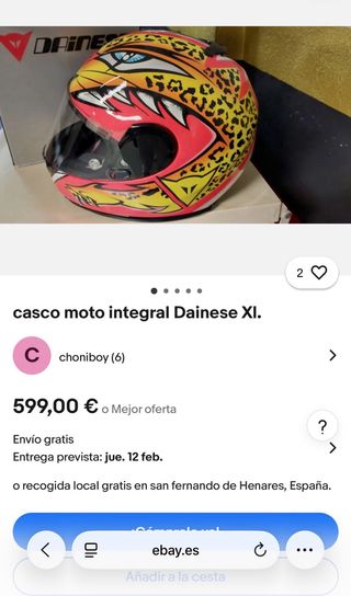 Casco de moto dainese