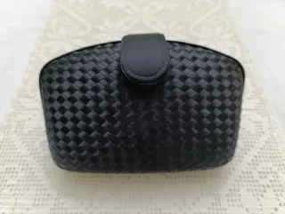 Bolso de fiesta rígido negro
