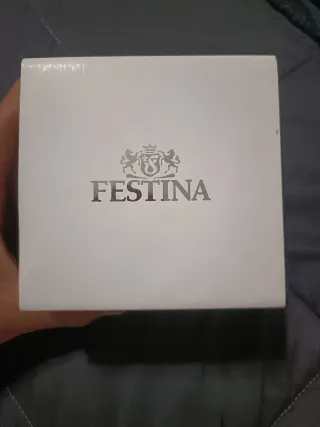 Reloj Festina Negro y Plateado