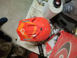 Casco Enduro Hebo Naranja