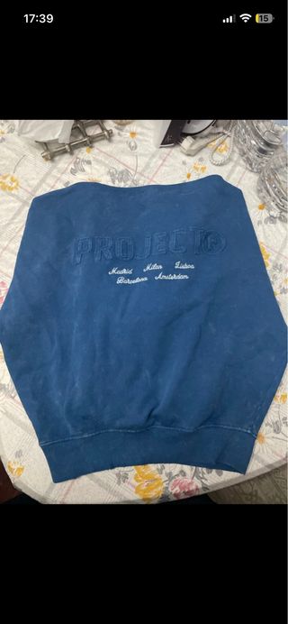 Sudadera Nude Project Azul Talla M