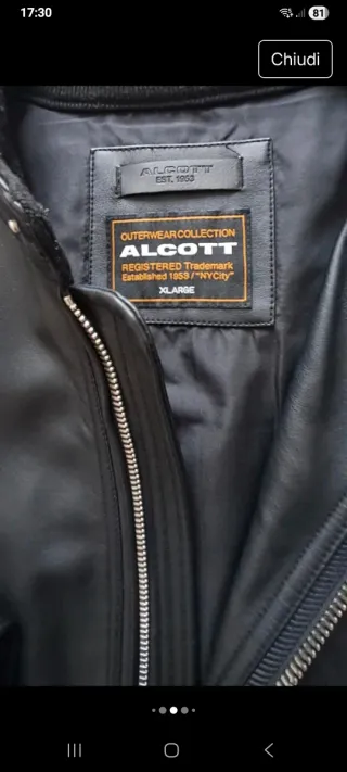 Giubbotto bikers ecopelle morbidissimo