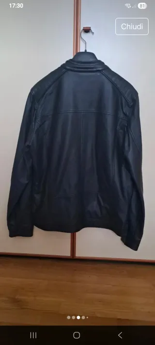 Giubbotto bikers ecopelle morbidissimo