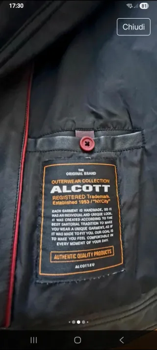 Giubbotto bikers ecopelle morbidissimo