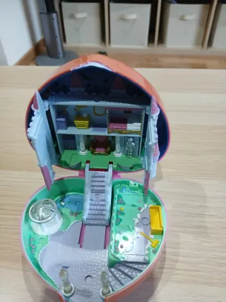 Corazón Polly Pocket Castillo Princesa