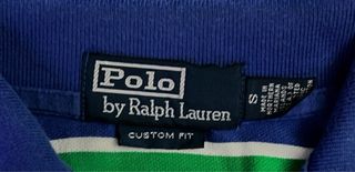 Polo Ralph Lauren Rayas Azul y Verde