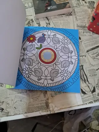 Pequeños mandalas. Animales de la granja