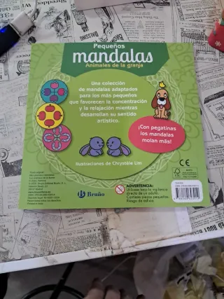 Pequeños mandalas. Animales de la granja