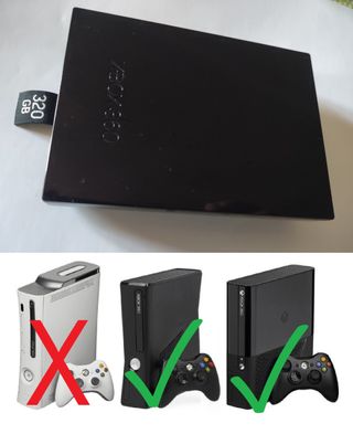320gb Hard disk per Xbox 360 slim