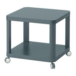 Mesa auxiliar IKEA TINGBY azul