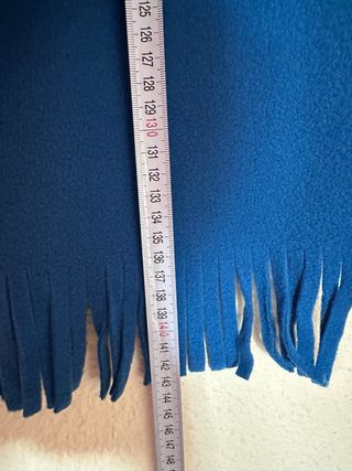 Par de bufandas azules