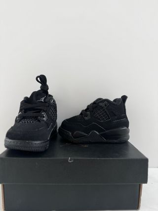 Jordan 4 Retro TD Bebé Negro