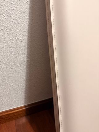 Cabeceros polipiel blanco