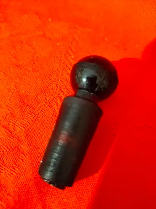 Antica ampolla farmacia vetro ambrato