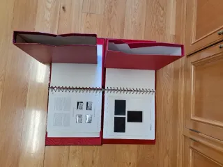 Lote 2 Álbumes Sellos Filabo Edifil. Regalo Hojas.