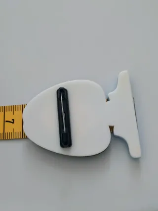 Spilla donna glitter oro occhiali da sole