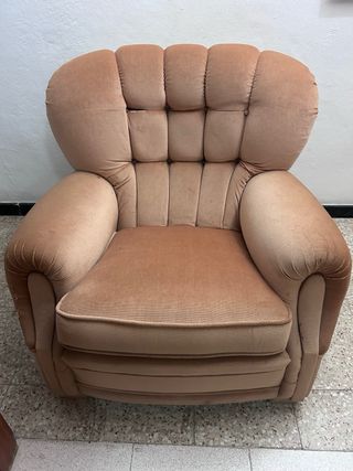 Sofá 3 plazas y 2 sillones individuales