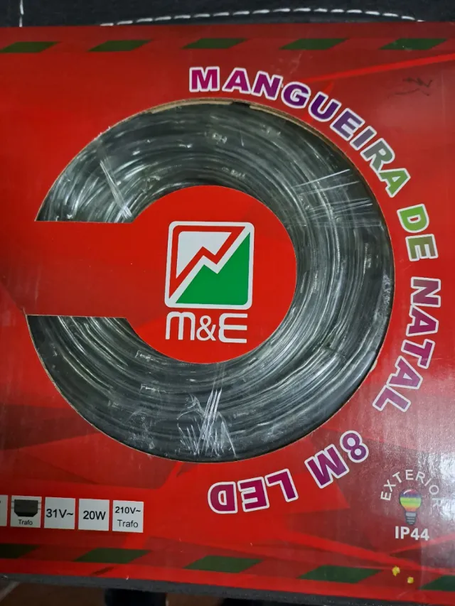 Luces Navideñas M&E 8m LED Exterior de colores