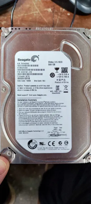 Disco Duro Seagate 500 GB CCTV