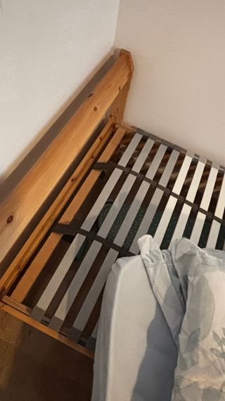 Cama individual IKEA madera