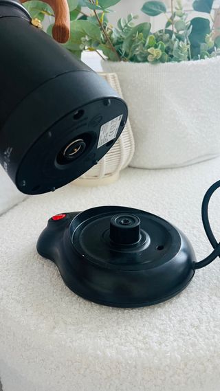 Cafetera Eléctrica Jocca Negra y Madera