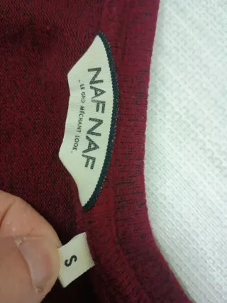 Jersey Naf Naf Rojo Talla S