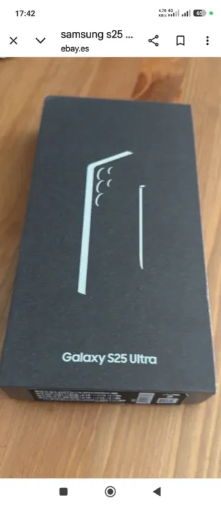 Samsung S25 Ultra Negro 512GB