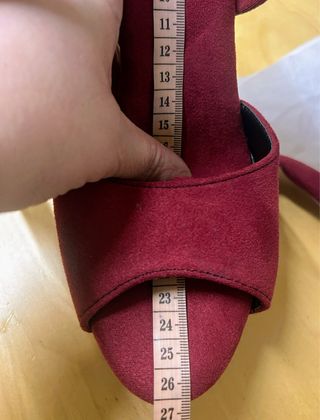 Zapatos Pole Dance Drag Queen Rojo/Morado Talla 40