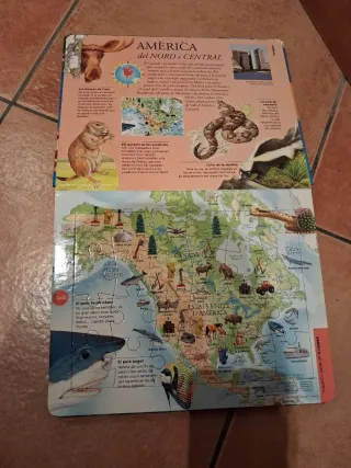 Atles puzle dels animals (Catalan Edition)