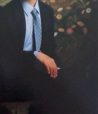 Chaqueta vestir niño Schuss azul marino. Talla 12