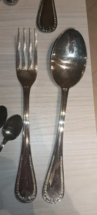 Servizio posate Calegaro placcato argento Nuovo