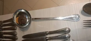 Servizio posate Calegaro placcato argento Nuovo