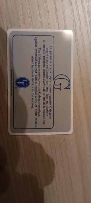 Servizio posate Calegaro placcato argento Nuovo