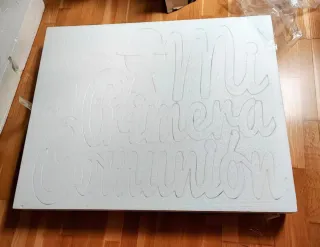 Mi Primera Comunión Poliespán