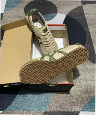 Onitsuka Tiger Mexico 66 Beige Verde Talla 37