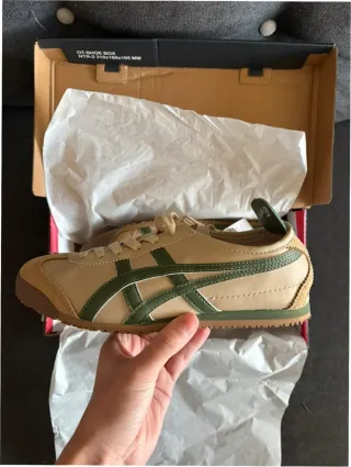 Onitsuka Tiger Mexico 66 Beige Verde Talla 37