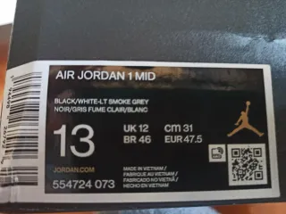 Scarpe Air Jordan 1 Mid EUR 47.5