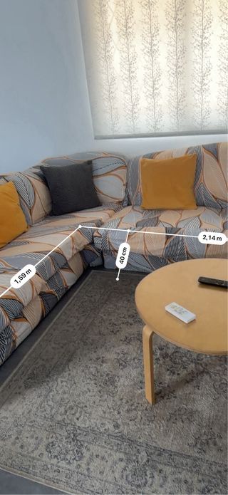 Sofá modular 6 plazas