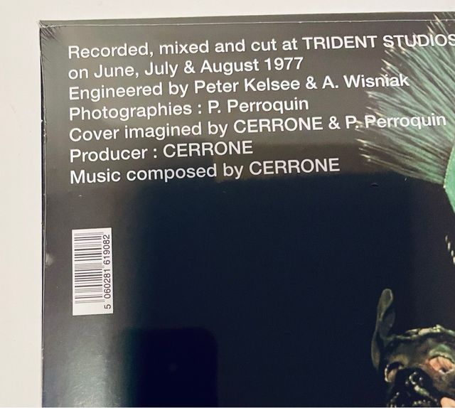 Cerrone ‎– Cerrone 3 - Supernature Green LP + CD