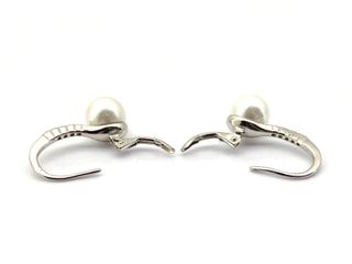 pendientes plata 925mm con piedra con circonita