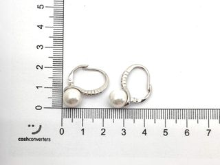 pendientes plata 925mm con piedra con circonita