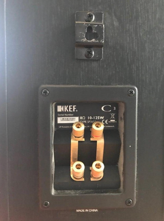 Altavoces HI-FI KEF C3 Negros