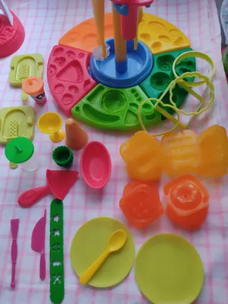 Lote Juguetes Plastilina Cocina