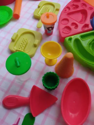 Lote Juguetes Plastilina Cocina
