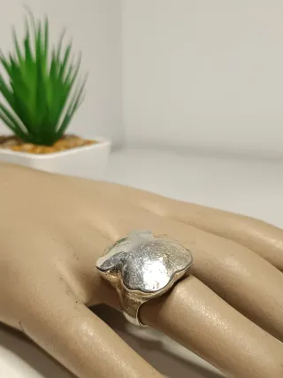 Anillo Plata Ley Osito/ 13,9mm