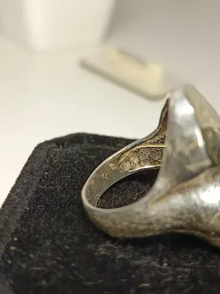 Anillo Plata Ley Osito/ 13,9mm