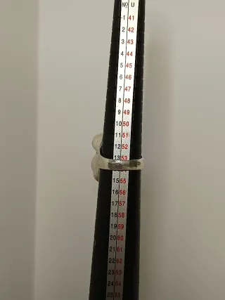 Anillo Plata Ley Osito/ 13,9mm